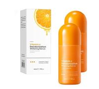 Barra de Desodorante Anti Axilas Oscuras Con Vitamina C,Desodorante De Vitamina C Para Axilas,Control Natural Del Olor,Antitranspirante para Mujer,No Irrita las Axilas,50ml*2pc