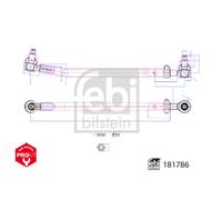 FEBI BILSTEIN 181786 Barra de dirección