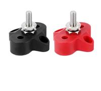 Barra de distribución 5/16" 1/4" poder positivo resistente del bloque de terminales M8 M6 M10(Style C M8 Black)