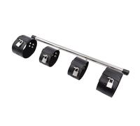 Barra de Dominadas de Metal y Cuero, para Ejercicio en Pareja, Acero Inoxidable (ferroso)