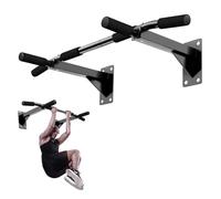 Barra de Dominadas de Pared con Antideslizantes Asas, Montada en Pared Barra Fija para Flexiones, Barra de Tracción de Fitness, Pull Up Chin Up Bar para Hogar Gimnasio Ejercicios Entrenamiento