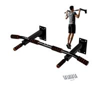 Barra de Dominadas de Pared Multifunción | Barra Fija para Ejercicio en Casa | Entrenamiento de Espalda, Brazos y Abdominales | Soporte Resistente para TRX, Sacos de Boxeo y Gomas de Crossfit