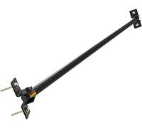 Barra de dominadas, Estación de dominadas Acero en la Esquina Pared, Barras inmersión, Barra, for Puerta, Montaje(Black a)