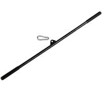 Barra de dominadas LAT para fitness, accesorio de cable para prensa de tríceps, sistema de cable de polea, mango suave antideslizante, barra recta para entrenamiento de fuerza, gimnasio en c
