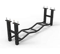 Barra de dominadas para interiores, soporte de suspensión de banda de tensión montado en el techo, equipo de fitness multifuncional para entrenamiento de fuerza y entrenamientos en casa