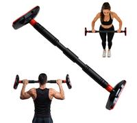 Barra de dominadas para marco de puerta, ajustable y sin taladrar, para pull-ups