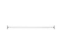 Barra de dominadas para puerta, extensible, ajustable, 70-100 cm, color plateado