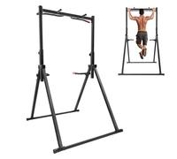 Barra de dominadas, Power Tower con 2 llaves, máx. 200 kg, altura ajustable 1,75 - 2,3 m, barra de dominadas, para adultos o niños para crecer, entrenamientos, aparatos de fitness para el hogar