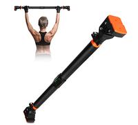 AETKFO Barra de Dominadas sin Tornillos, Barra de Ejercicio para Pared, Ajustable 72cm - 110cm, hasta 200 kg, Barra de Entrenamiento para Puerta Bloqueo Auto para Gimnasio en Casa Entrenamiento Físico