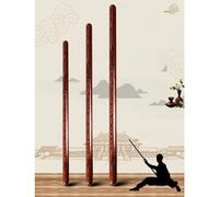 Barra de entrenamiento con regla de Tai Chi, masajeador de salud para entrenamiento chino de wushu, kung fu y qigong, tai chi bang tradicional para mejorar la flexibilidad y el equilibrio