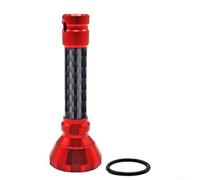 Barra de equilibrio de carrete de pesca para Daiwa Fuego Caldia Exceler - CNC Aluminio Contrapeso Anti-Colisión Rod 49mm (rojo)