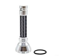 Barra de equilibrio de fibra de carbono para Shimano-Spinning-Reel-Stradic-Vanquish-Stella 2500-5000, tapa de llenado de aceite de aluminio 4.5g ligero (plata)