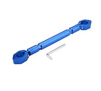 Barra de equilibrio de la motocicleta, aleación de aluminio Equilibrio de la motocicleta Manillar Barra transversal Accesorios de moto(azul)