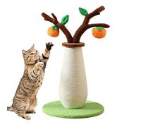 Barra de escalada para gatos - Rascador para gatos, poste para rascar el árbol de caqui, columna para rascar interiores, muebles decorativos para gatos para escalada, entrenamiento, alivio del estrés
