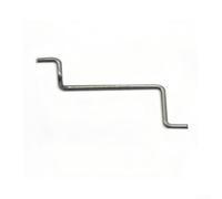 Barra de estrangulador de metal Ts420 para sierra de corte de hormigón, sustituye a 4238-185-1500, accesorio de motor de barra de puerta cortavientos de plata