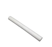 Barra de etileno Poly Tetra Fluoro, varilla de plástico PTFE DIY blanca, varilla de soldadura de plástico de Pvc de 6mm a 50mm de diámetro 1 ud.(16x80mm)