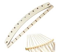 Barra de expansión para hamaca, 2 piezas de soportes de madera extraíbles, piezas de repuesto para camping, patio trasero, terraza, jardín, , balcón, patio, parque, verano, exterior,