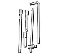 Barra de extensión de agarre, juego de barras de extensión | Barra deslizante de extensión de acero con alto contenido de carbono | Varilla de extensión para reparación de automóviles, herramientas de