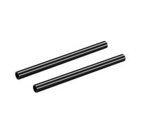 Barra de extensión de aluminio de 15 mm, rosca hembra interior para soporte de hombro DSLR accesorio de enfoque de seguimiento de 2 piezas DSLR soporte de hombro