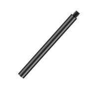 Barra de extensión de cámara de aluminio con extremo roscado de 1/4 pulgadas para trípodes, monopiés, extensor de metal