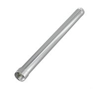 Barra de extensión de ducha de acero inoxidable que ofrece capacidad de extensión lineal de 30 cm para optimización del sistema de ducha (plata)