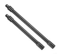 Barra de extensión de enchufe de 1/2 pulgada con eje flexible giratorio y tratamiento de cromo pulido para mayor durabilidad (350 mm)
