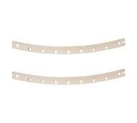 Barra de extensión de hamaca desmontable 2 piezas curvada | Accesorios de repuesto para hamacas para exteriores, terraza, patio, jardín, parque, patio, balcón, cámara