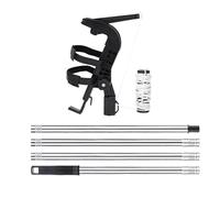 Barra de extensión de lata de aerosol, adaptador de pulverizador ajustable de largo alcance, accesorios de poste de extensión, para defensa de de , colmena, jardín, hojas, canalón, pintura