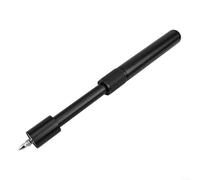 Barra de extensión de metal de 6 y 9 pulgadas adecuada para varios tamaños de tacos de billar que proporciona una longitud extendida para disparos críticos (9 pulgadas elástica)