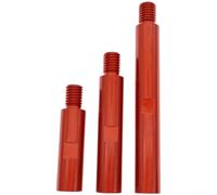 Barra de extensión de rosca profesional para pulidora de coche, adaptador de aleación de aluminio ligero para pulir, varios tamaños (juego de 3 piezas)