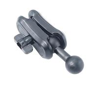 Barra de extensión de rótula de 17 mm para soporte de teléfono de vehículo, que permite una rotación de 360 grados para resolver el límite de instalación. Varilla de extensión de rótula ajustable para