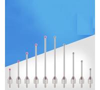 Barra de extensión del indicador de rosca de la sonda del micrómetro con el punto de contacto de acero para el indicador de prueba del dial y los instrumentos de medición (M2.5*D3*L20)