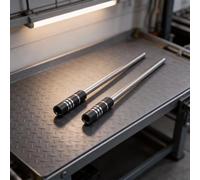 Barra de extensión magnética de eje de metal con adaptador de enchufe hexagonal compatible con brocas hexagonales de 4 mm y 8 pulgadas, acero para un alcance extendido del destornillador