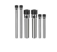 Barra de extensión para herramienta CNC Varilla de extensión de vástago recto tipo M for ER11, ER16, ER20, ER25, ER32, 60/100/150L portabrocas de pinza 1 unidad(A Type Nut,C20-ER11-150L)