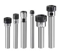 Barra de extensión para portabrocas de pinza, Portabrocas de extensión vástago recto, portaherramientas fresadora CNC, varios tamaños, 1 Uds(M Or Um Type Nut,C16-ER16-200)