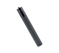 Barra de extensión telescópica estabilizadora de aluminio de 73 cm con agujero de tornillo de 1/4 pulgadas para estabilizador de cámara de acción, smartphone, palo selfie de aluminio