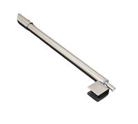 Barra de fijación para puertas de ducha de cristal Barra fija/clip de acero inoxidable for puerta ducha, barra soporte for vidrio baño, clip biselado, longitud extensible, accesorios(400-600mm)