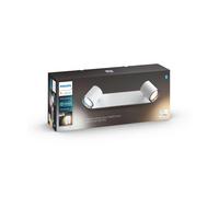 Barra de focos led philips adore hue 2 luces 5.5w ip44