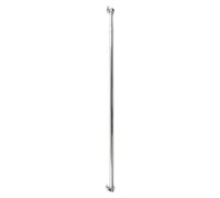 Barra de fondo telescópica para soportes de fotografía, extensible de 117 a 300 cm, para configuraciones de estudio, barra transversal ajustable