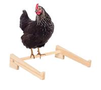 Barra de gallinero para pollos, para entrenamiento de aves de corral de madera, para gallinas, pollitos, pájaros, loros, juegos, soporte de entrenamiento para criar gallineros