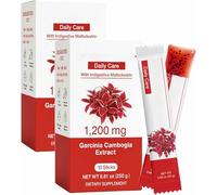 Barra de gelatina adelgazante con 1200 mg de Garcinia Cambogia, semillas de chía, extracto de colágeno de granada en barra combinada,2pcs