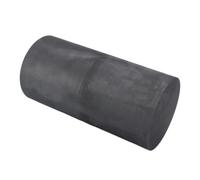 Barra de grafito de alta pureza, longitud 300 mm, de carbono, apta for metalurgia, industria química y ligera.(Diameter 100mm)