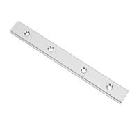 Barra de inglete, barra deslizante, sierra de mesa, barra de calibre, ranura en T, riel de inglete, ranura para accesorio de tornillo en T, aleación de aluminio de(200mm M8)