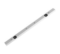 Barra de Inglete de Aluminio 300mm, Deslizamiento Suave para Sierra de Mesa, Ideal para Carpintería y Plantillas, Ajuste Preciso