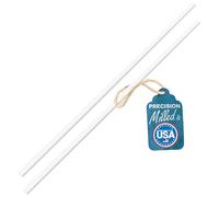 Barra de inglete para sierra de mesa de 36 pulgadas, tiras UHMW fabricadas en Estados Unidos, barras de inglete de 3/4 x 3/8 pulgadas para kit de trineo de sierra de mesa, mesa de enrutador y sierras