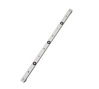 Barra de inglete ranurada, guía de sierra circular de mesa de aleación de aluminio, riel de ranura en T, duradero en uso, calibrador de ingletes y barra de accesorios, herramientas de carpintería DIY