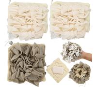 Barra de jabn de esponja vegetal 2 en 1, 3 uds., bolsa de esponja de jabn que puede contener jabn, exfoliacin efectiva para el bao (Beige*2