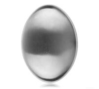 Barra de jabón de acero neutralizador de olores para cocina, elimina los olores de cebolla, ajo, pescado de las manos, limpiador higiénico, plata, 30 g