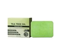 Barra de jabón natural: característica primaria de de árbol de té, volumen de masa neto técnico de 100 g, fuerza profesional para el cuidado de la piel sensible, acabado de textura refrescante