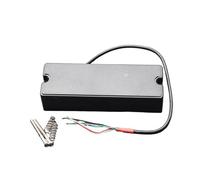 Barra de jabón sellada de 4/5/6 cuerdas, pastilla de bajo de 2 orificios, pastilla Humbucker de doble bobina de 5 cuerdas, imán de cerámica negro de 101x37,5mm(6-String)